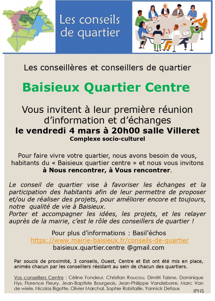 nous souhaiterions vous rencontrer afin