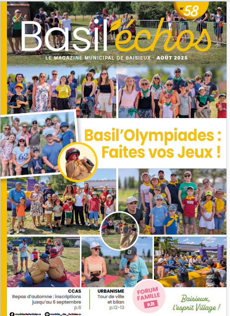 Basil'échos août 2025