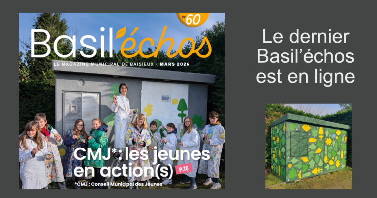 Basil échos en ligne - mars 26