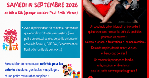 Affiche forum famille