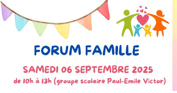 Forum famille 2025