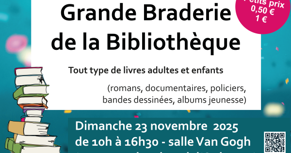 Grande Braderie de la bibliothèque