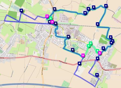 circuits pietonniers