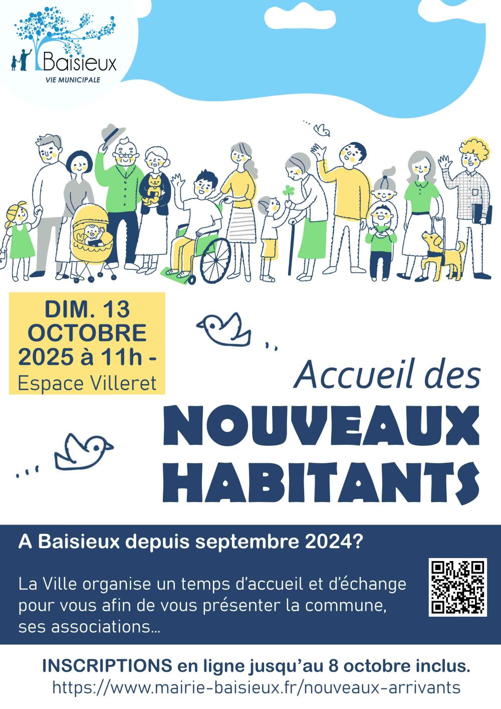 Nouveaux habitants affiche 2025