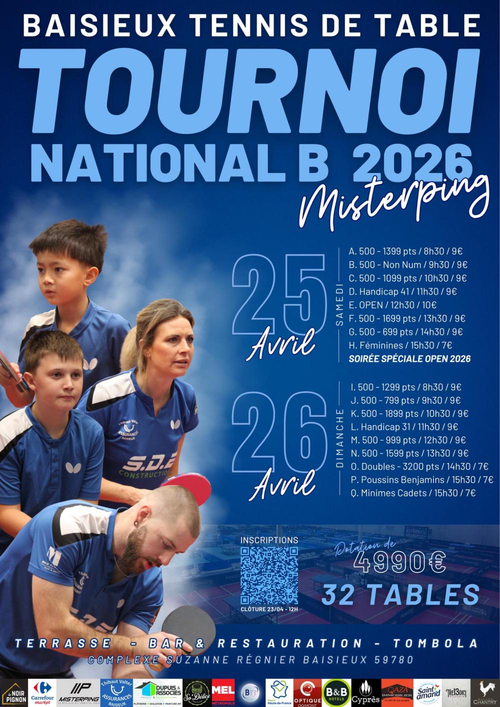 Affiche BTT 25 Avril