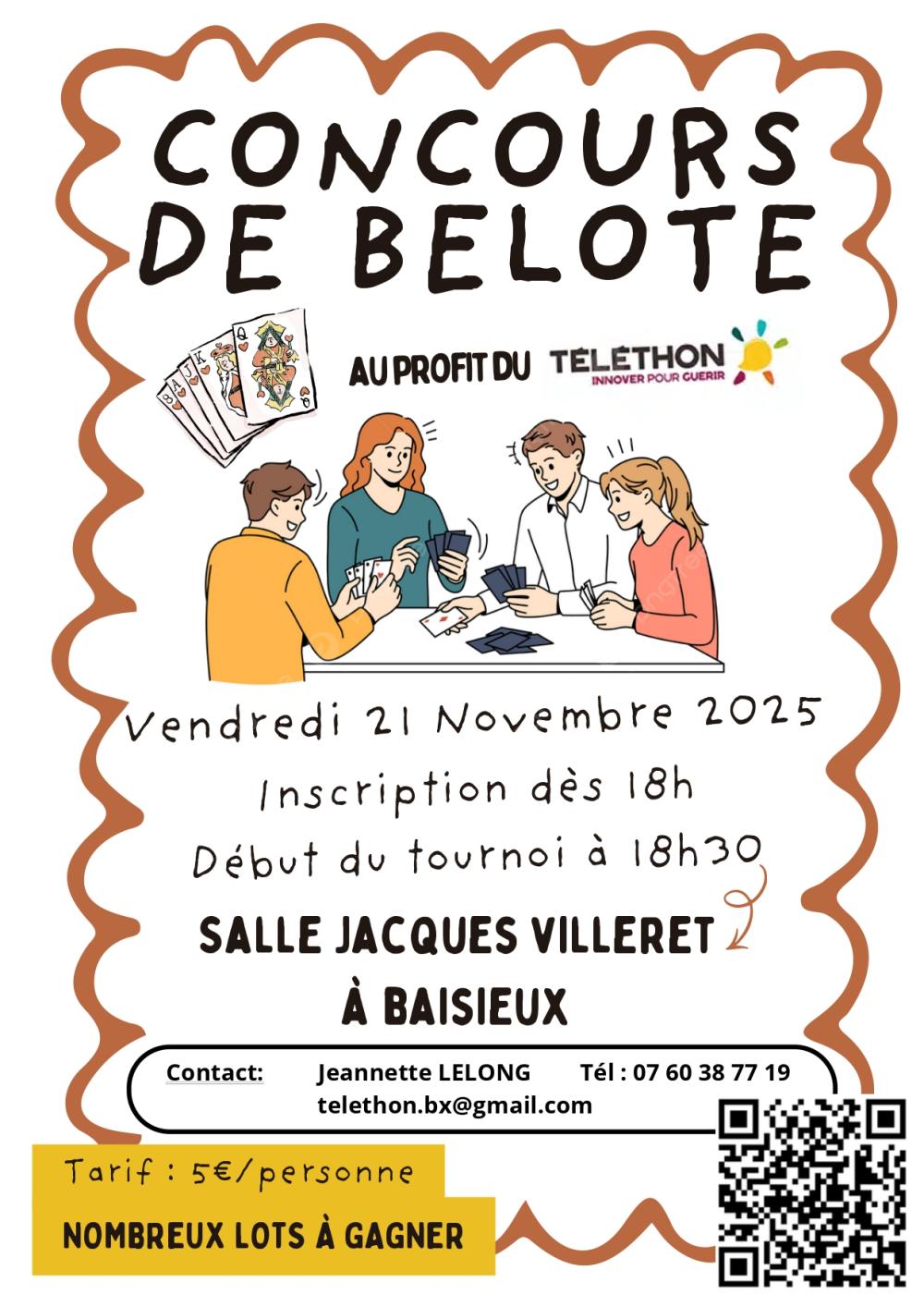 Téléthon 2025 BELOTE