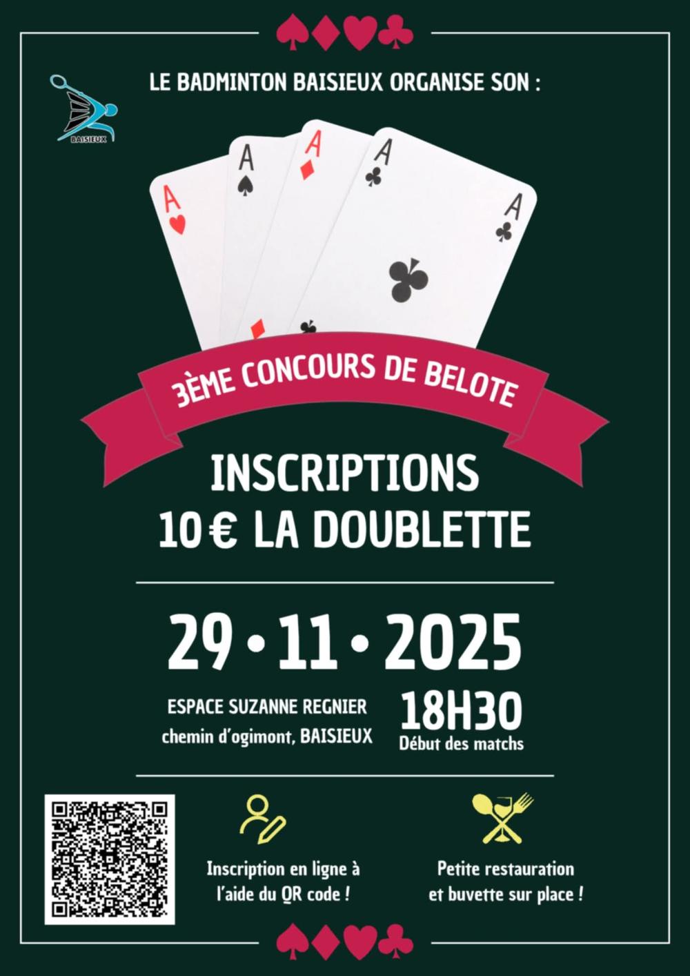 Belote Badminton 2025