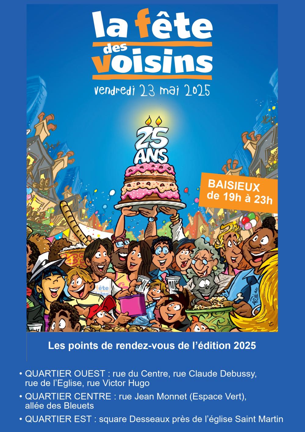 Fêtes des voisins 2025