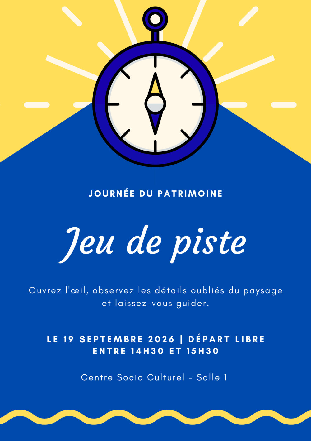 Jeu de piste - Journée du patrimoine