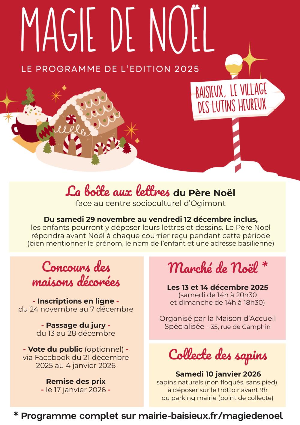 Magie de noël 2025 - affiche