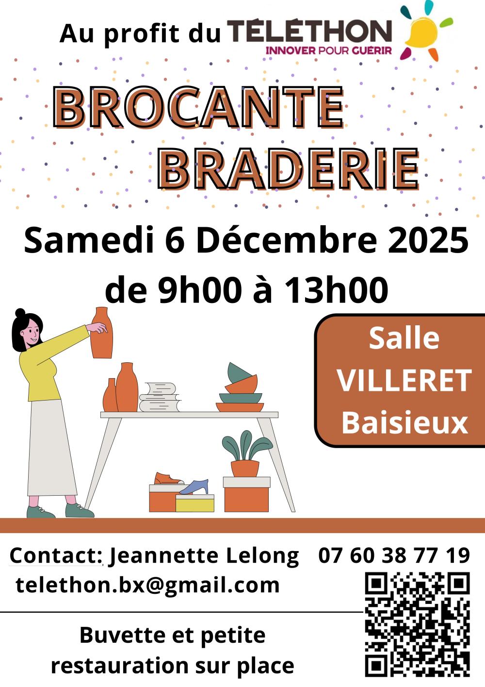 Téléthon 2025 BROCANTE