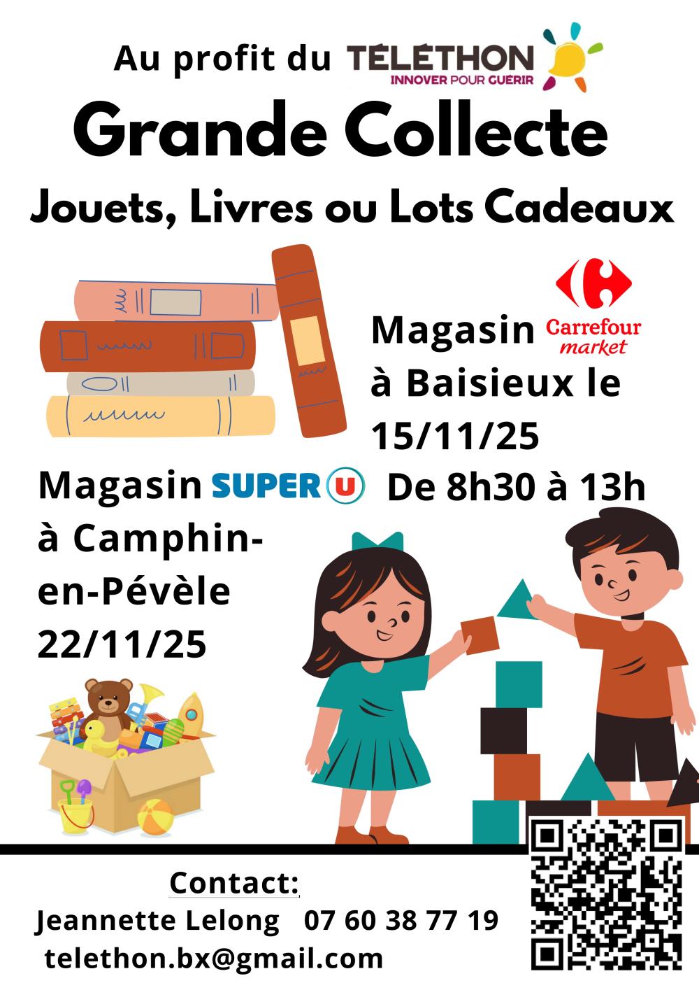 Téléthon 2025 COLLECTE