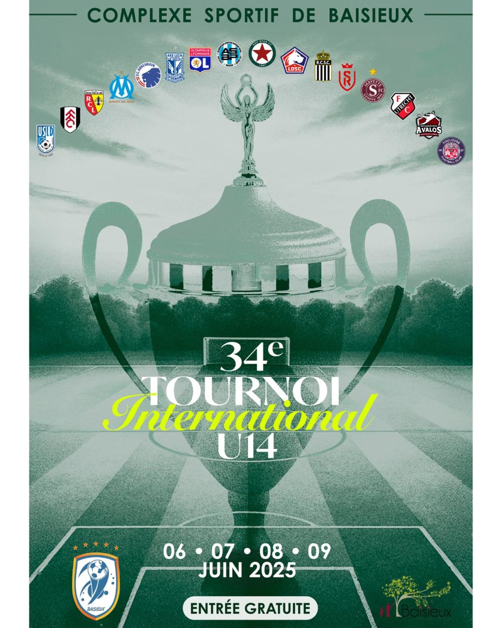 Affiche Tournoi U14 2025